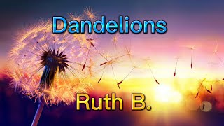 Ruth B. - Dandelions (lyrics)