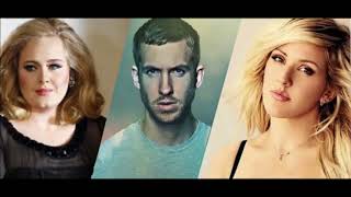 Ellie Goulding, Calvin Harris, Adele - Outside, Love Song mashup