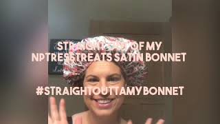 Satin Bonnet for natural hair | compilation