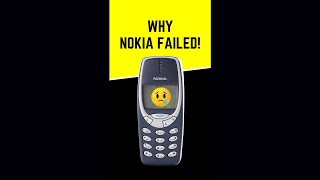 Why Nokia Failed! #nokia #mobile #shorts #tech