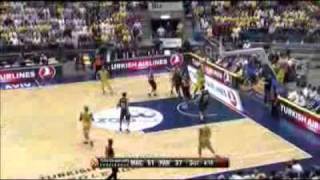 Maccabi 70:66 Partizan mt:s [27.10.2011] - Euroleague