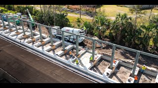 SunRail DeLand Station Progress - Februrary 2024