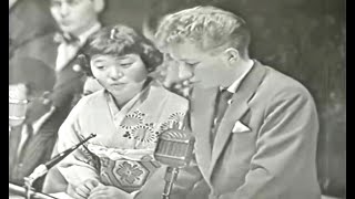 Teen Delegates Give Speech to UN (1955) | Jordan, Israel, Norway, Japan