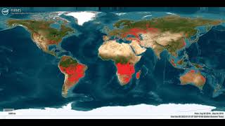 FIRMS 22 years of wildfires