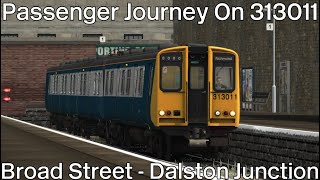 Train Sim Classic: Passenger journey on a Class 313 from Broad Street to Dalston Junction