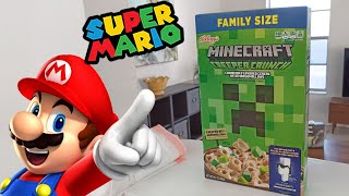 Super Mario - Minecraft cereal