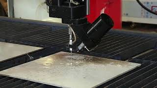 Hualong Stone Machinery HLRC-4020 Automatic 5 Axis CNC Water Jet Cutting Machine