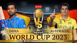 Live India vs Australia | ICC Cricket World Cup | IND VS AUS | 5th | Live Score & Commentary