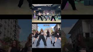 Practice Vs Cover.. #aespa #whiplash #kpopinpublic #kpopcoverdance #kpopdance