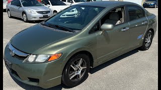 2009 HONDA CIVIC GX  HAMMERDOWN AUCTIONS