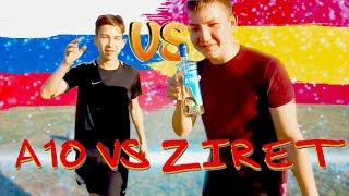 РОССИЯ VS ИСПАНИЯ|A10 VS ZIRET|ФУТБОЛЬНЫЕ ЧЕЛЛЕНДЖИ