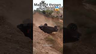 Man got thrown off his car in off road #trending #viral #shorts #shortvideo #short #shortsviral