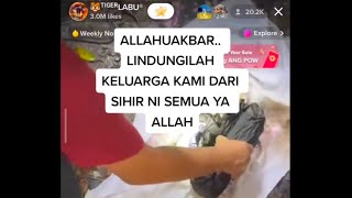 VIRAL!! Terjumpa Barang Sihir #mashaallah