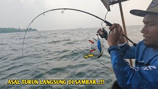 Micro jig 10gr jadi primadona di spot ini..!! | mancing di Pulau Seribu Jakarta