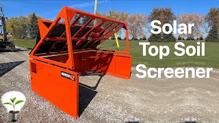 Solar Topsoil Screener -  North 42 and Blue Etti EB3A