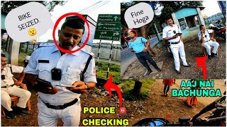 Police Checking ,,😯 Aaj To Gaya Mai ||  Special Mahalaya Vlog 🔥||@grvdgp9727