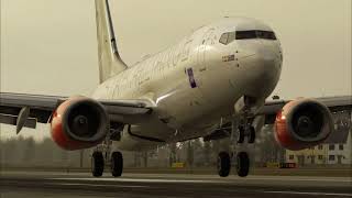 SAS Boeing 737-800 Landing at Copenhagen Kastrup Airport | X-Plane 12