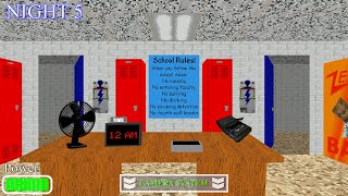 Nightshift At The Plus Schoolhouse! - Five Nights At Baldi's Redone