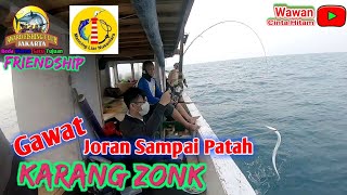 Mancing di spot karang zonk pulau pari