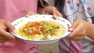 ENAKNYA GULAI JANTUNG PISANG MASAKAN KAMI - BUNGA SALSABILA