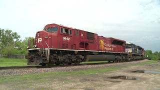 CP SD90-43 on train 293