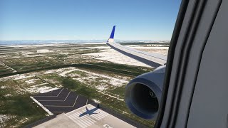 MSFS 2020 – Beautiful Denver Landing – United Airlines – Boeing 737-924(ER) – DEN – SCS Ep. 64