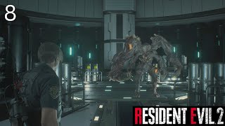 RESIDENT EVIL 2 REMAKE Walkthrough Gameplay Ending - Boss Battle (RE2 LEON) (No Commentary)