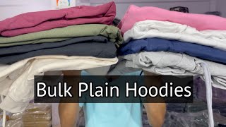 BULK PLAIN HOODIES Manufacturers You Can Trust!