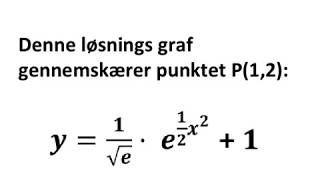 Sådan kan man løse en differentialligning