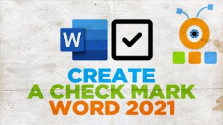 How to Create a Check Mark in Word 2021