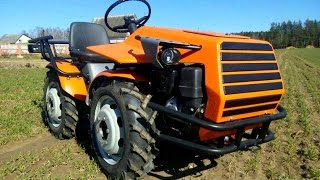 Обзор 132П 4х4WD, с навесным оборудованием!