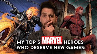 My Top 5 Marvel Heroes Who Deserve New Games (My Thoughts)