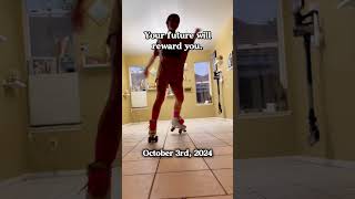 Don’t Give Up. Your Future Will Reward You. - MIND BLOWING ROLLER SKATE PROGRESSION