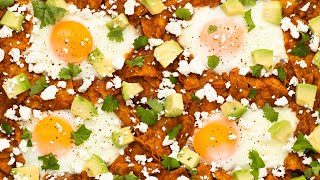 Sheet Pan Chilaquiles Rojos Recipe