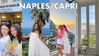 NAPLES / CAPRI VLOG | flying to italy, our naples experience.. ferry to capri island