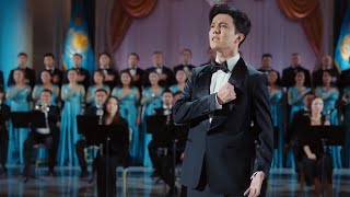 D I M A S H--NATIONAL ANTHEM KAZAKHSTAN--Димаш Құдайберген--New Year Event 2024