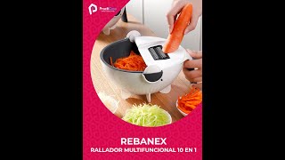 Rebanex - Rallador multifuncional 10 en 1