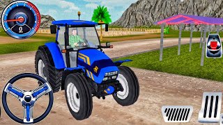 Tractor Games Real Farming: New Tractor Simulator 3D Driving Game! Tractor Game Android Gameplay