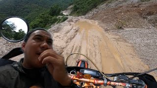 पानीले बाटो  बिजोक यस्तो भयो😭|Off-Road Ride In Dirtbike||@garamjavlog EP:305||