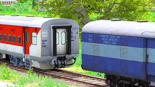 LHB RED COUPLING ICF BLUE | BUMPY RAILROAD | RAILWORKS | TRAIN SIMULATOR 2022 | RAILROAD