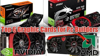 Buy 2020 Best Top 6 Graphic Cards for custom pc Builders ||Graphic Cards||Nvidia, Amd, Gigabyte