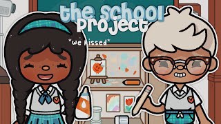 The School Project 👩🏽‍🏫 *we kissed* (EP.2) | *with voices* | Toca Life World Roleplay