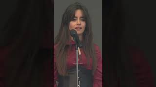 I really felt it when she said.... #camilacabello #shorts