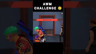 AWM hard challenge 🤪😁|| #freefire #shortvideo #satvik #viral #trending #ff #shorts