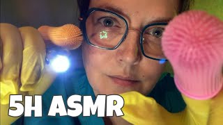 5H ASMR Français RP Examen des Nerfs Crâniens Ophtalmologue ASMR FR Roleplay Compilation