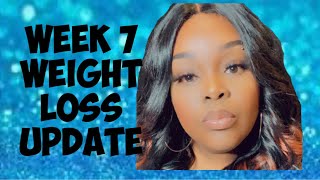 Week #7 update/Weight loss| caloric deficit | 80/20