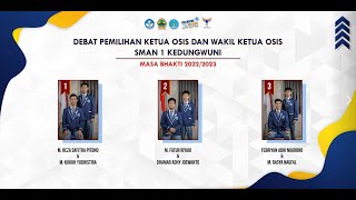 Debat Calon Ketua OSIS SMAN 1 Kedungwuni 2022/2023