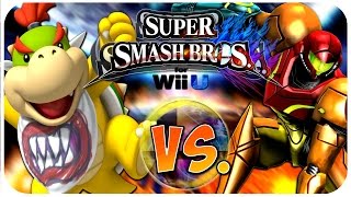 BOWSER JR VS. SAMUS ▪ SUPER SMASH BROS. WII U