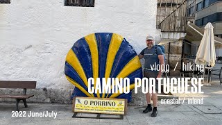 Camino Portuguese inland route (central) - vlogg June 2022. Day 9