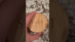 How to put salt on a cutting board 🤯